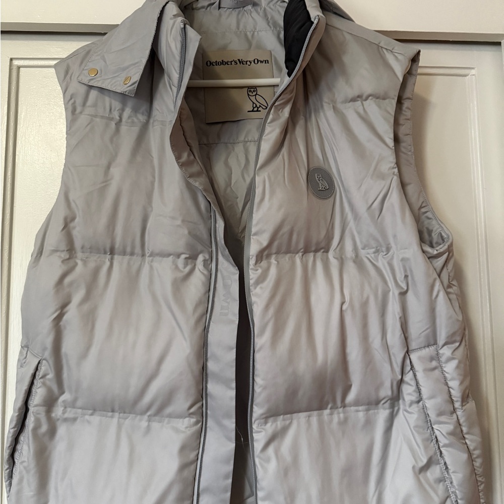 OVO Grey Puffer Vest